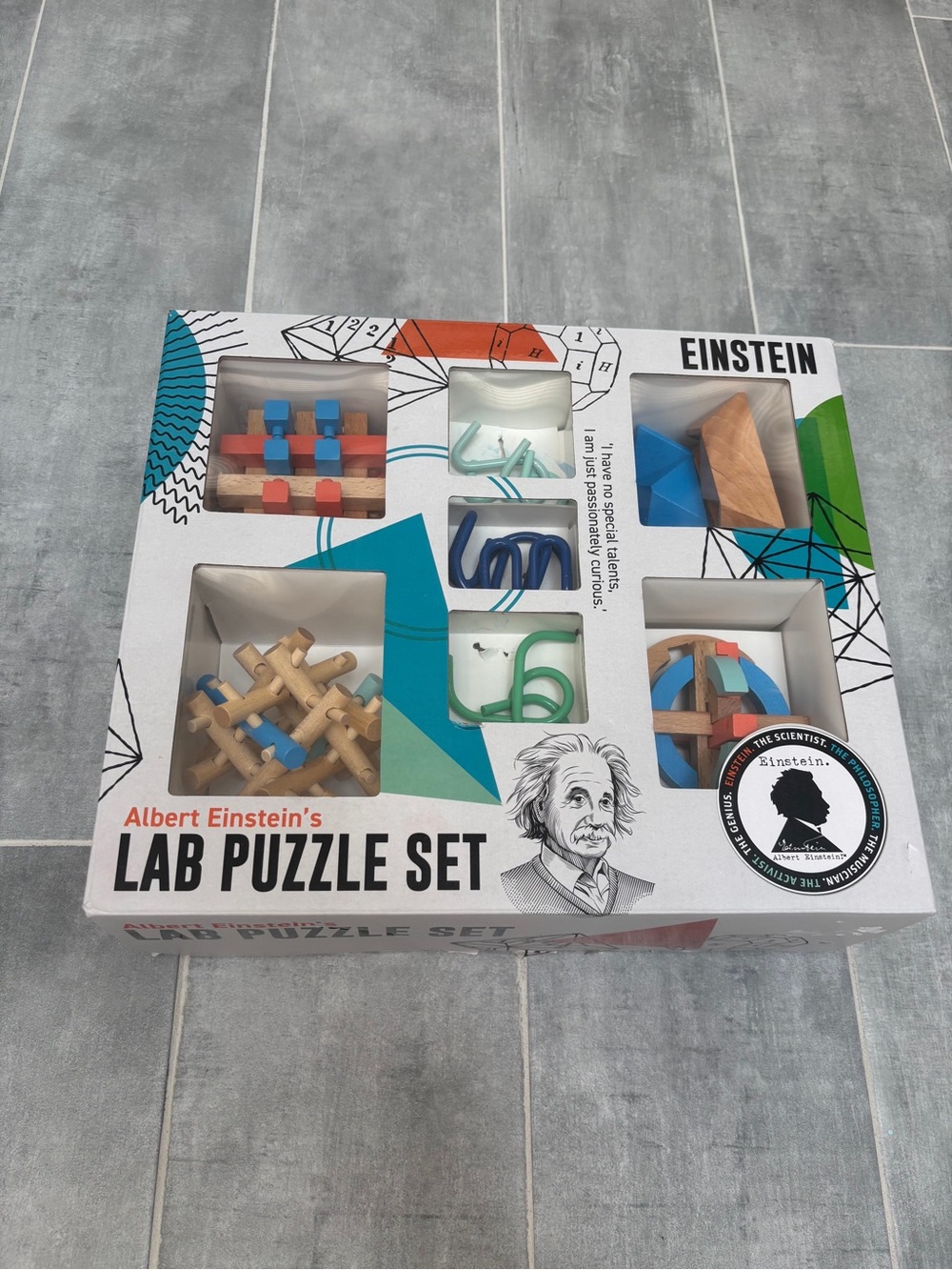 Albert Einstein’s Lab Puzzle Set